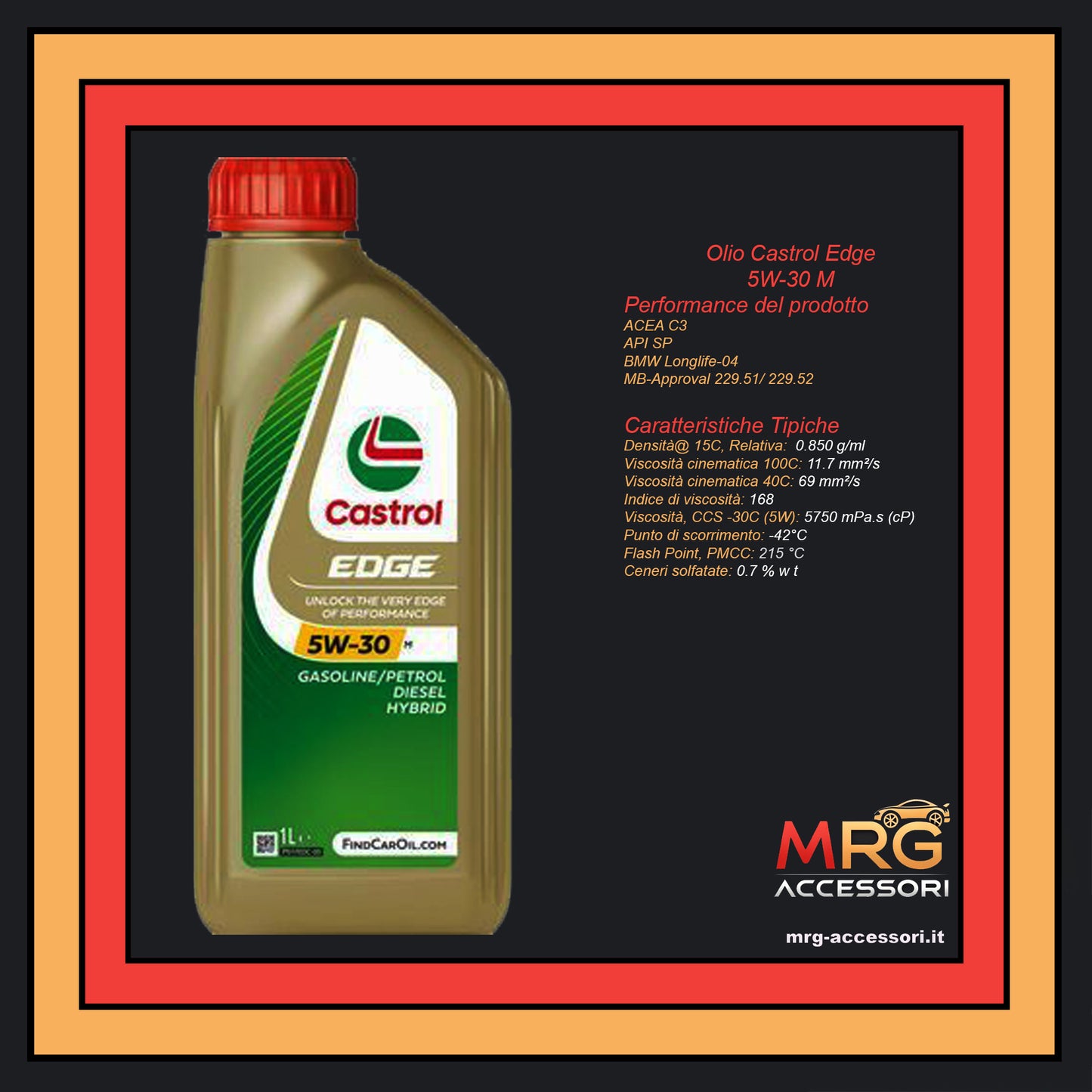 Castrol Edge 5W-30 M 1LT