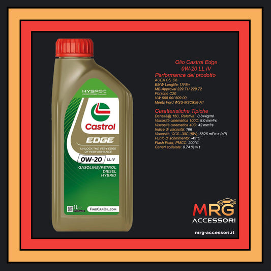 Castrol Edge  0W-20 LL IV 1LT