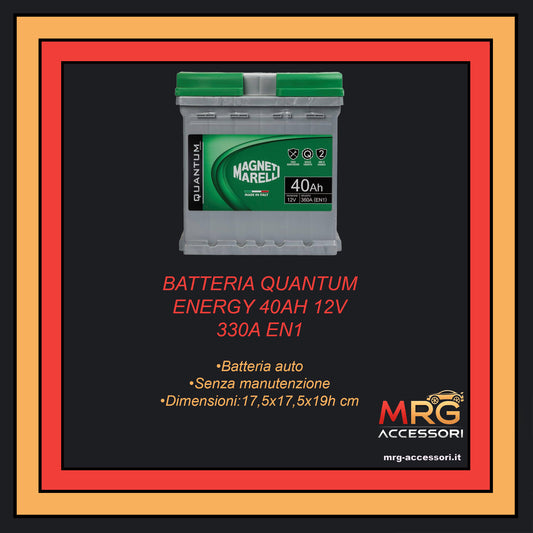 Magneti Marelli Batteria Quantum Energy 40AH 12V 330A EN1