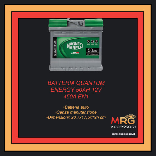 Magneti Marelli Batteria Quantum Energy 50AH 12V 450A EN1
